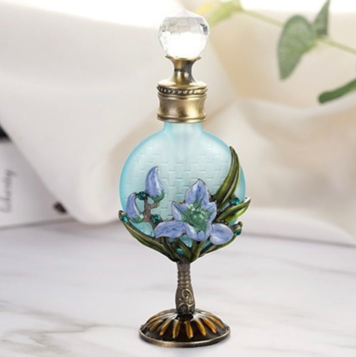 PB- Green Flower Perfume Bottle