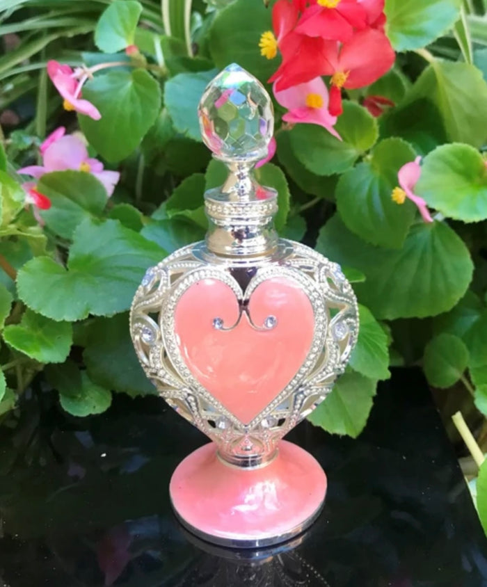 PB-Pink Heart Perfume Bottle